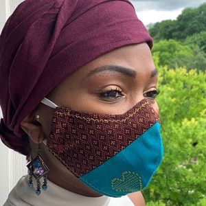 African print Ankara double layered MASKS